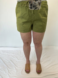 Miriam Shorts in Moss