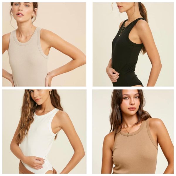 Essential Bodysuits - 4 Colors!