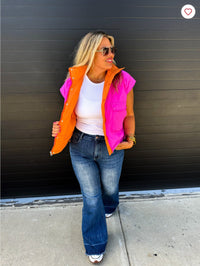 Maddox Reversible Puffer Vest in 4 Colors