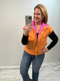 Maddox Reversible Puffer Vest in 4 Colors