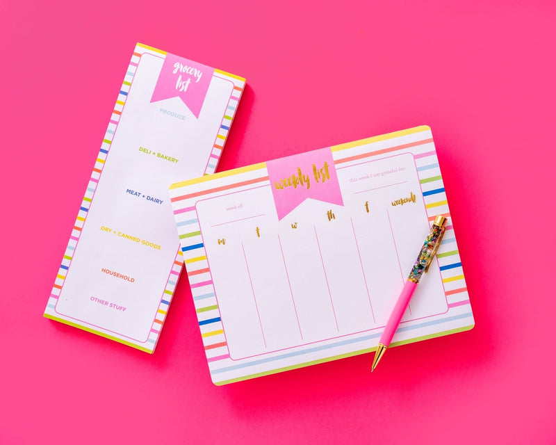 Weekly List Planner