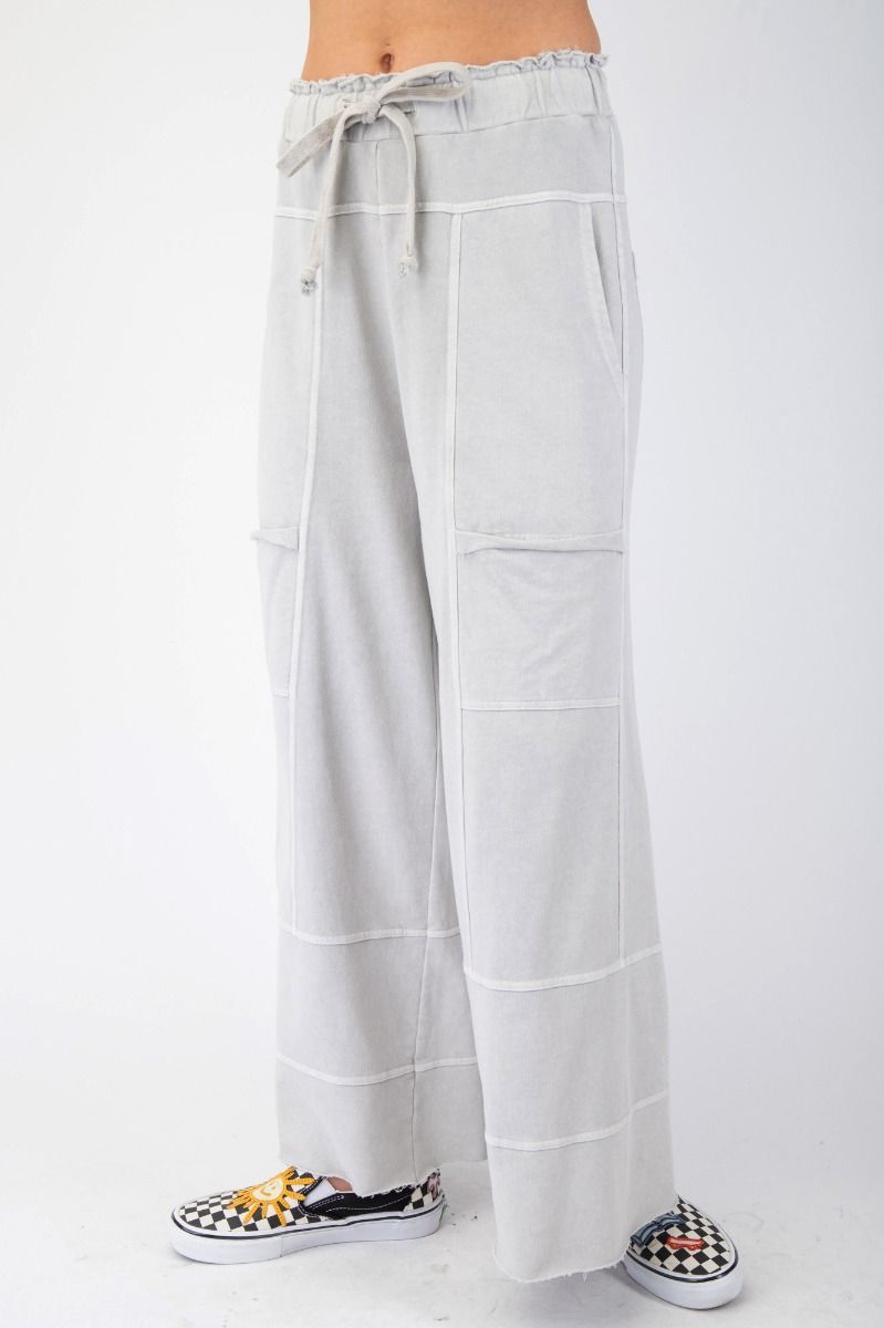 Sutton Pants in Light Grey