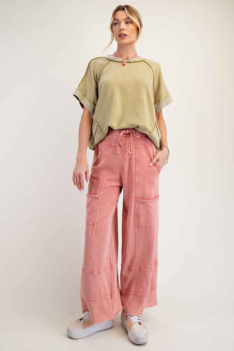 Sutton Pants in Mauve